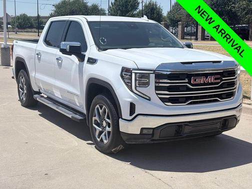 Summit White 2024 GMC Sierra 1500 SLT