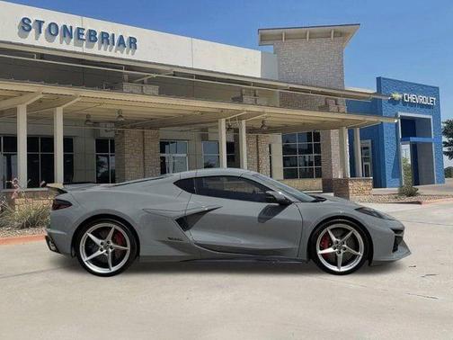 Sea Wolf Gray Tricoat 2025 Chevrolet Corvette E-Ray RWD Coupe 1LZ