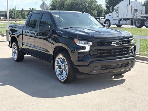 Black 2025 Chevrolet Silverado 1500 RST
