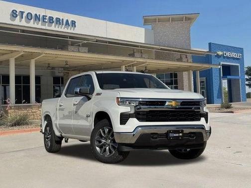 Summit White 2026 Chevrolet Silverado 1500 LT