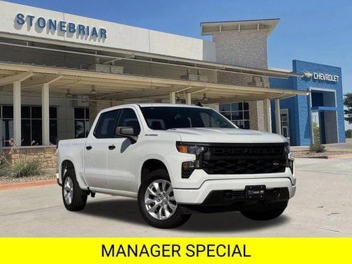 Summit White 2026 Chevrolet Silverado 1500 Custom