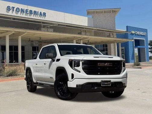 Summit White 2024 GMC Sierra 1500 Elevation