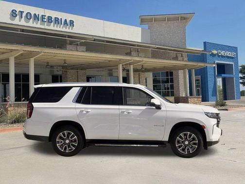 Summit White 2021 Chevrolet Tahoe LT