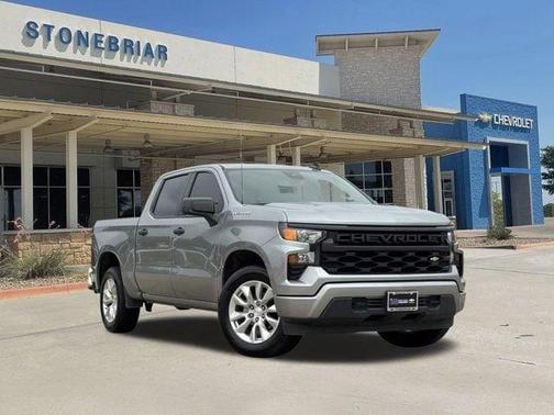 Sterling Gray Metallic 2024 Chevrolet Silverado 1500 Custom