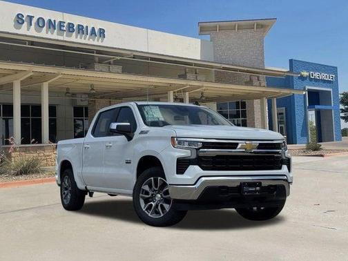 Summit White 2026 Chevrolet Silverado 1500 LT