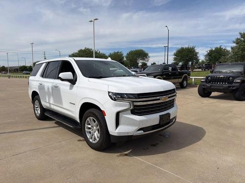 Summit White 2022 Chevrolet Tahoe LT