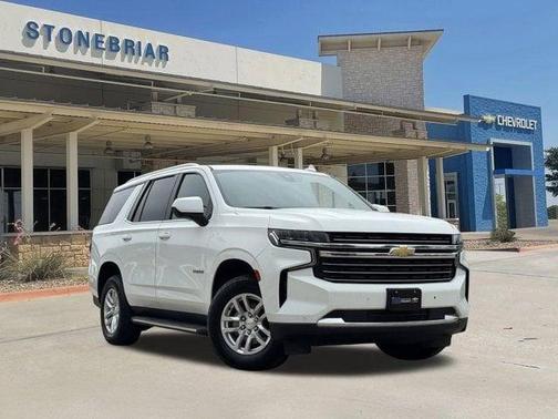 Summit White 2022 Chevrolet Tahoe LT