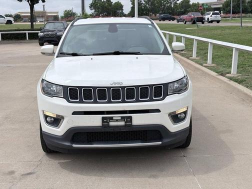 White Clearcoat 2019 Jeep Compass Limited
