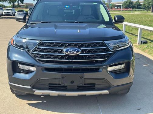 Stone Blue Metallic 2024 Ford Explorer XLT