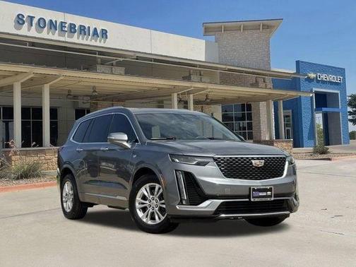 Satin Steel Metallic 2021 Cadillac XT6 Luxury FWD