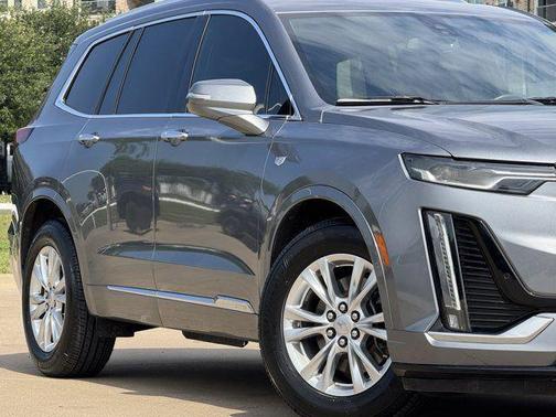 Satin Steel Metallic 2021 Cadillac XT6 Luxury FWD