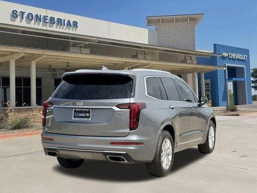 Satin Steel Metallic 2021 Cadillac XT6 Luxury FWD