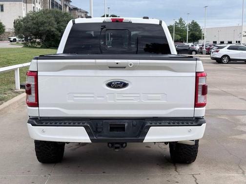 Star White Metallic Tri-Coat 2022 Ford F-150 Lariat