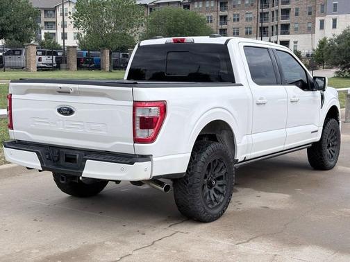 Star White Metallic Tri-Coat 2022 Ford F-150 Lariat