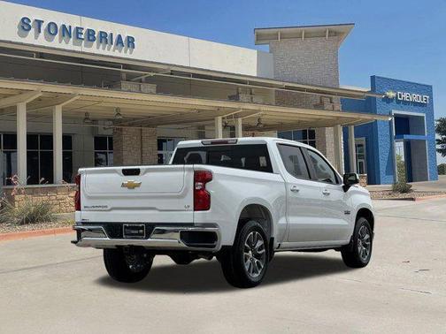 Summit White 2026 Chevrolet Silverado 1500 LT