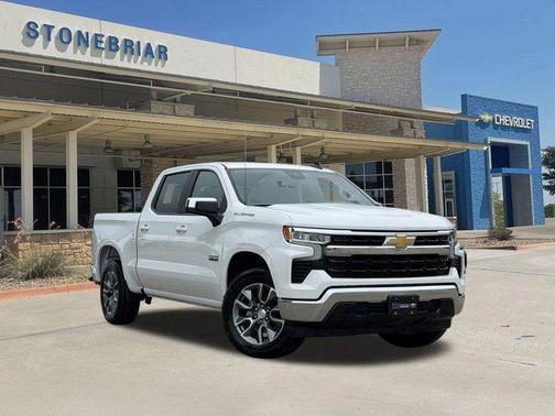 Summit White 2026 Chevrolet Silverado 1500 LT