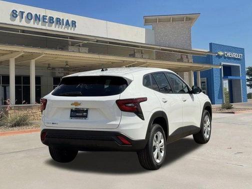 Summit White 2026 Chevrolet Trax LS