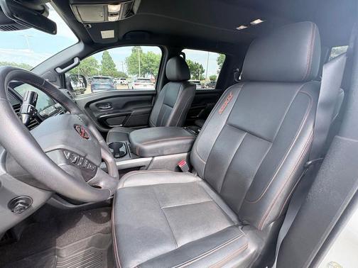 Glacier White 2024 Nissan Titan PRO-4X