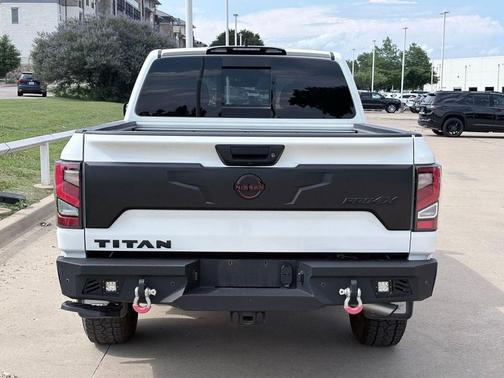 Glacier White 2024 Nissan Titan PRO-4X