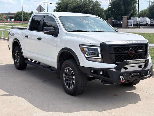 Glacier White 2024 Nissan Titan PRO-4X