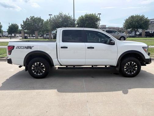 Glacier White 2024 Nissan Titan PRO-4X