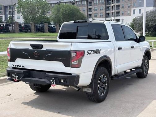 Glacier White 2024 Nissan Titan PRO-4X