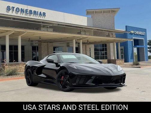 Black 2026 Chevrolet Corvette Stingray w/3LT