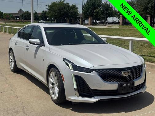 Crystal White Tricoat 2023 Cadillac CT5 Premium Luxury
