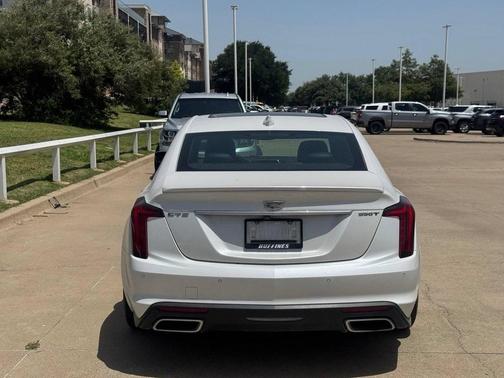 Crystal White Tricoat 2023 Cadillac CT5 Premium Luxury