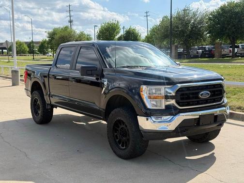 Agate Black Metallic 2021 Ford F-150 XLT