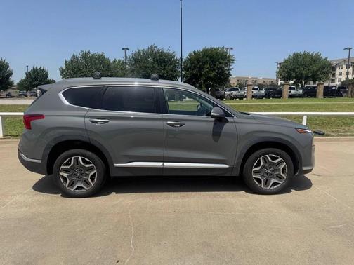 Gray 2021 Hyundai SANTA FE Limited