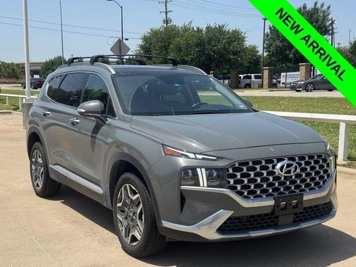 Gray 2021 Hyundai SANTA FE Limited