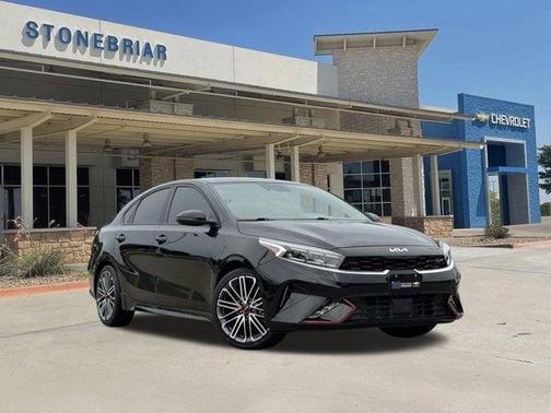 Aurora Black 2024 Kia Forte GT