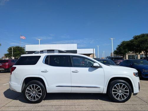 Summit White 2023 GMC Acadia Denali