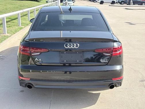 Black 2018 Audi A4 2.0T Prestige