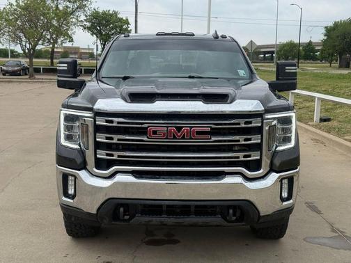 Forest Metallic 2023 GMC Sierra 2500 SLE