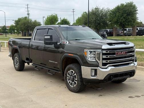 Forest Metallic 2023 GMC Sierra 2500 SLE