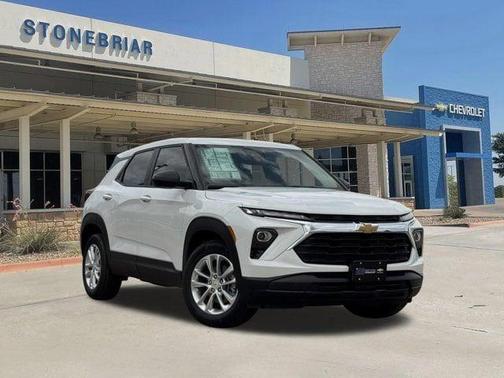 Summit White 2026 Chevrolet Trailblazer LS