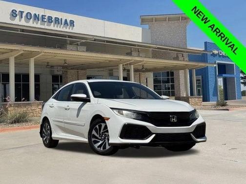 White 2017 Honda Civic LX