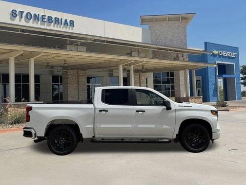 Summit White 2026 Chevrolet Silverado 1500 Custom