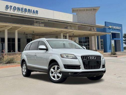 Ice Silver Metallic 2013 Audi Q7 3.0T Premium Plus