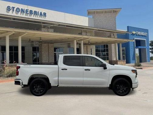 Summit White 2024 Chevrolet Silverado 1500 Custom