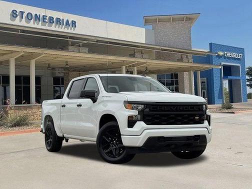 Summit White 2024 Chevrolet Silverado 1500 Custom