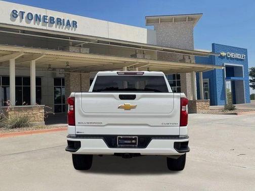 Summit White 2024 Chevrolet Silverado 1500 Custom
