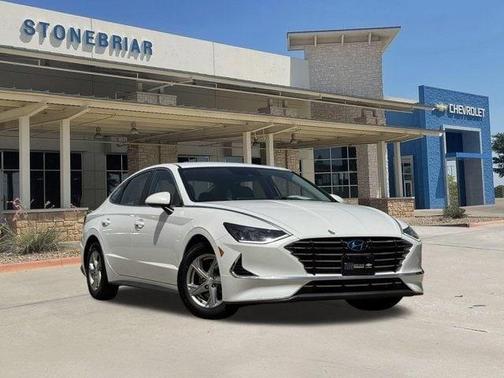 Quartz White 2020 Hyundai SONATA SE