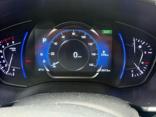 Machine Gray 2019 Hyundai SANTA FE SEL 2.4