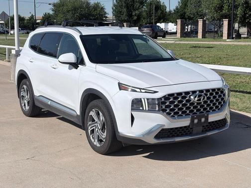 Quartz White 2022 Hyundai SANTA FE SEL 2.4