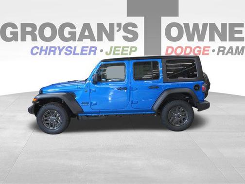 Hydro Blue Pearl Coat 2026 Jeep Wrangler Sport S