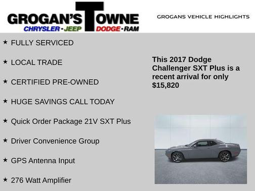 2017 Dodge Challenger SXT