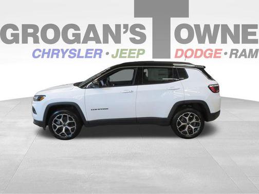Bright White Clearcoat 2026 Jeep Compass Limited